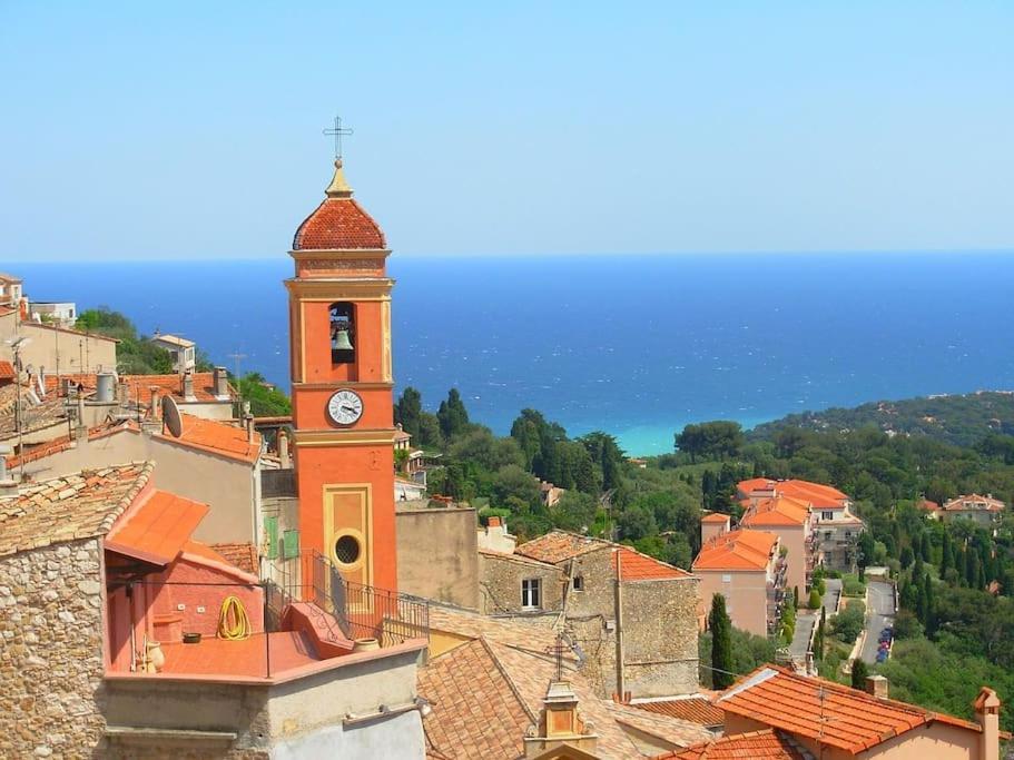 Riviera Prestige - Front De Mer - Terrasse - Parking Roquebrune-Cap-Martin Kültér fotó