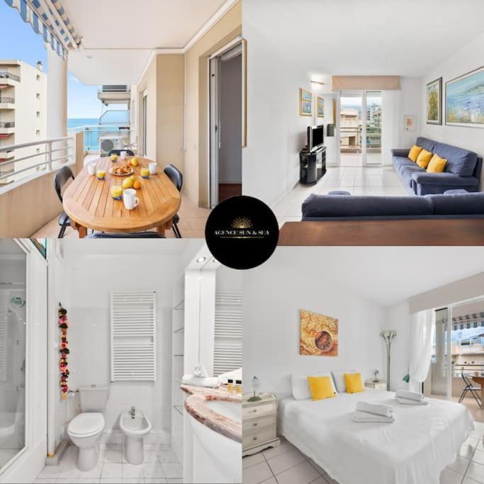 Riviera Prestige - Front De Mer - Terrasse - Parking Roquebrune-Cap-Martin Kültér fotó